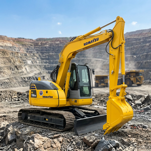 รถขุดขนาดเล็กคุณภาพสูงมือสองจากญี่ปุ่นแท้ ยี่ห้อ KOMATSU รุ่น PC78US รถขุดโคมัตสุมือสองสำหรับขาย - Product Image 1