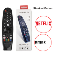 HUAYU-Mando a distancia para televisor inteligente, reemplazo universal con USB, control remoto para televisor inteligente LG 3D HD LCD LED, V3, 2 unidades