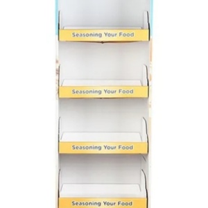 Customized Supermarket Display Stand for Candy <b>Bars</b> <b>Snack</b> Chocolate Cookie PP Material Cardboard Floor Cutting Processing - Product Image 5