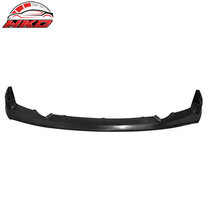 Spoiler de pare-chocs avant non peint style JS pour Honda Civic Sedan 09-11, en PU, accessoire extérieur de haute qualité - Product Image 5