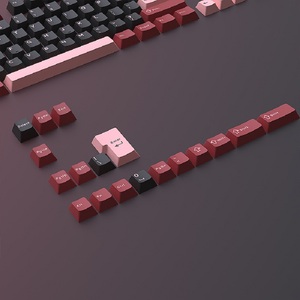 Capuchons de touches PBT bicolores moulés par injection, 126 touches, profil Cherry, Doubleshot, <span class=keywords><strong>Gmk</strong></span>, pour clavier mécanique de jeu - Product Image 4