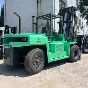 Carretilla elevadora diésel de 16 toneladas Mitsubishi FD160 FD150 usada en Japón original con transpaleta automática de buen rendimiento en stock - Product Image 1