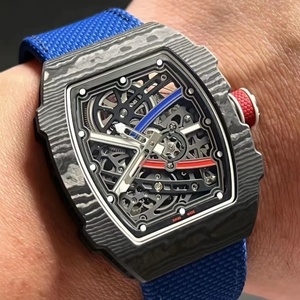 High Quality Ultra-thin 7.8mm Constructed with premium carbon fiber watch case 35g weight <b>Automatic</b> Mechanical Water Watch Men - Product Image 2