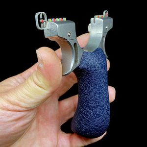 Hoge Precisie Roestvrijstalen Boogkop + Aluminium Handvat Katapult Kruisboog Jacht Professionele Krachtige Katapult - Product Image 2