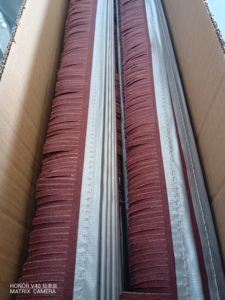 Ponceuse à tambour travail du bois polissage papier abrasif brosses rectifieuse papier de verre sisal bande de <span class=keywords><strong>brosse</strong></span> abrasive - Product Image 5