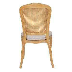 <span class=keywords><strong>Chaise</strong></span> de salle à manger <span class=keywords><strong>Louis</strong></span> en résine plastique avec dossier creux et coussin moelleux au design moderne pour mariage, banquet, hôtel, restaurant, événements - Product Image 3