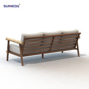 Ensemble <span class=keywords><strong>de</strong></span> canapés d'extérieur <span class=keywords><strong>imitation</strong></span> <span class=keywords><strong>bois</strong></span>, mobilier créatif pour cour, <span class=keywords><strong>jardin</strong></span>, villa, balcon - Product Image 6