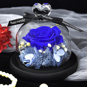 AM-PB002 Ammy couvercle <span class=keywords><strong>en</strong></span> verre de fleur préservée pour l'amour <span class=keywords><strong>Rose</strong></span> pour la Saint-Valentin fête des mères mariage décoration de noël Pâques Gi - Product Image 4