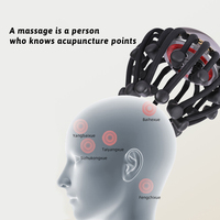 2025 Meilleure vente Silicone poulpe multifonctionnel masseur de tête électrique meilleurs produits pour le massage de la tête