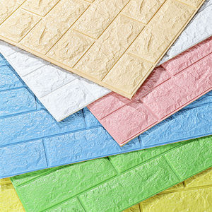 <span class=keywords><strong>Carta</strong></span> da Parati 3D <span class=keywords><strong>per</strong></span> Decorazione Casa, <span class=keywords><strong>Adesiva</strong></span>, Effetto Mattoni in Schiuma, Protezione Pareti - Product Image 2