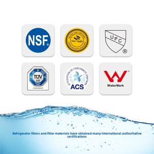 <span class=keywords><strong>Cartouche</strong></span> de filtre à eau pour réfrigérateur Yuan Da Health, charbon actif de coque de noix de coco, modèle RWF1100A, compatible avec les réfrigérateurs - Product Image 2