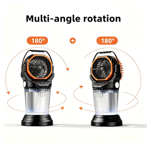 Ventilateur de table <span class=keywords><strong>économique</strong></span> rechargeable USB, mini ventilateur portable à clipser, ventilateur de camping à prix abordable - Product Image 1
