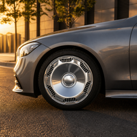 Jantes en alliage d'aluminium forgé haute performance 18-22 pouces, finition argent poli, 5 trous, monobloc, compatibles avec Mercedes Classe G
