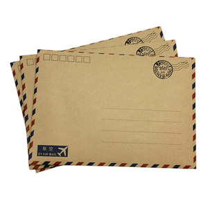 <span class=keywords><strong>Enveloppe</strong></span> en papier kraft blanc C8 81x57 mm 3 1/4\" X 2 1/4\" 6x9.25 24lb A7 <span class=keywords><strong>Enveloppe</strong></span> 5 1/4 X 7 1/4 Auto-adhésive <span class=keywords><strong>avec</strong></span> fenêtre blanche - Product Image 5