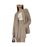 Femmes élégant 100% acétate tissé lin-like tissu jupe respirant bio printemps été maison Textile filles costume solide