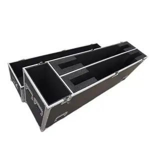Aluminum Screen Storage Case TV Flight Shipping Cases for Samsung 65 Inches