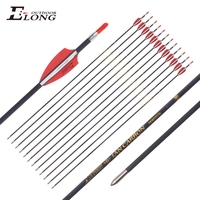 Anak Panah Target Karbon Murni Elong Outdoor 3.2mm ID 30T High Modulus untuk Kompetisi Panahan Profesional