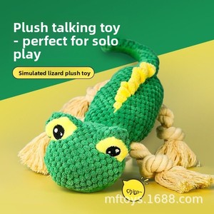 Jouet interactif pour animaux de compagnie à <span class=keywords><strong>prix</strong></span> de gros, jouet pour chien incassable Mighty Bear rose et noir avec son couineur - Product Image 6