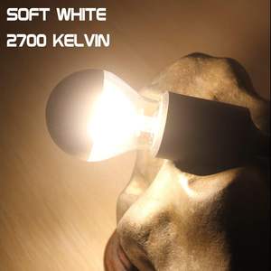 Lampadina LED <span class=keywords><strong>Edison</strong></span> A19/A60 Dimmerabile 220V 6W, Finitura Cromata Argento o Oro, Luce Bianca Calda 2700K, Fascio 360°, per Uso Residenziale a Risparmio Energetico - Product Image 5