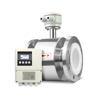 Débitmètre électromagnétique à distance fendu connexion à bride de haute qualité DN50 DN100 mesure de liquide