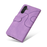 Étui de téléphone en cuir Flip Wallet Pour Samsung Galaxy Une série étui Couverture