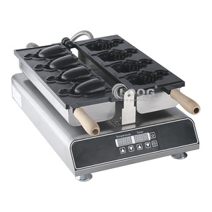 Petite machine à gaufres en forme de poisson Taiyaki, <span class=keywords><strong>gaufrier</strong></span> à glace en forme de poisson - Product Image 3