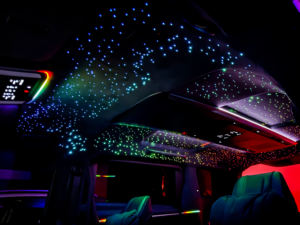 Symphony Car Starry Sky Top Fibre Optique Étoile Toit Plafond Décoration Tir Starlight Romantique Coloré Facile à Installer - Product Image 2