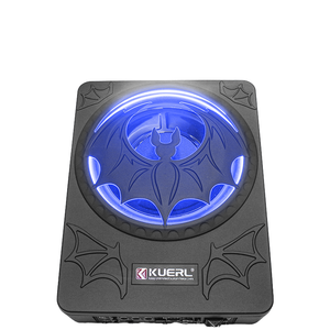 New Design 12V DC 10 Inch Bat Single <b>Car</b> Subwoofer <b>Amplifier</b> 200W RMS 4 75-90dB KUERL K-BF10 Audio System - Product Image 1