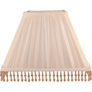 Prisma de pantalla cuadrado de polietileno BEIJE 30XAl.23cm con encaje E27 L.30xAn cubiertas y pantallas de lámpara - Product Image 1