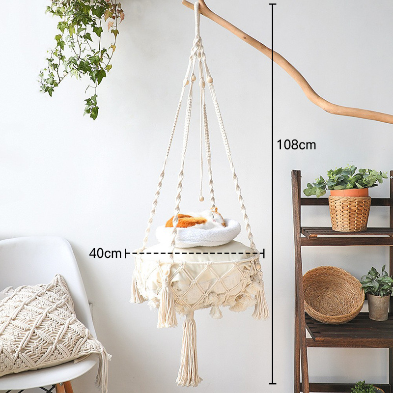 Versión con borla de 40 cm (20-30 gatos, 108*40 cm)