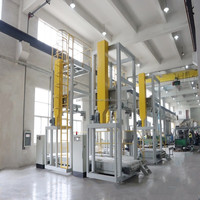 Machine d'emballage automatique pneumatique pour sacs de ciment de 25 kg, vente chaude, pour les industries chimiques, alimentaires et de construction