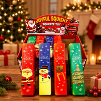 Offre Spéciale : Jouet Squishy Géant en Forme de Bâton de Beurre de Noël à Remontée Lente avec Boîte d'Affichage Colorée – Jouet Anti-Stress