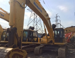 Excavadora de cadenas Komatsu PC350 usada de Japón con componentes principales como motor y bomba, modelo 2014, peso operativo de 32300 kg, 1.4 m - Product Image 2