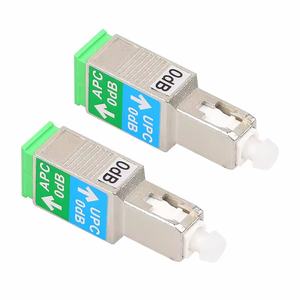 Adaptador de Fibra Óptica Monomodo SM 9/125 SC/UPC Macho a SC/APC Hembra, Conector Acoplador Óptico - Product Image 2
