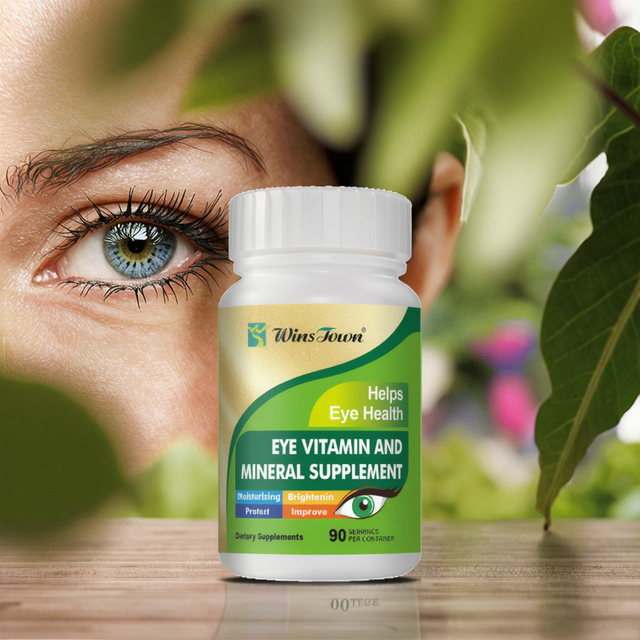 OEM Natural Eye Care Health Lutein Tablets Supplement Support Vision Clarity Retinal Protect Eye Vitamin Lutein Capsules for Eye