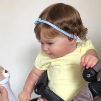 Poupée Reborn réaliste de 20 pouces en vinyle souple, jouet pour enfants, cadeau, vente en gros, personnalisable