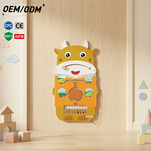 <span class=keywords><strong>Jeu</strong></span> mural éducatif Montessori en bois Chenyou pour enfants <span class=keywords><strong>de</strong></span> 2 à 13 ans - Reconnaissance des couleurs et <span class=keywords><strong>jeu</strong></span> interactif magnétique - Product Image 1