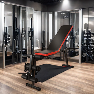 Prensa de Banco con mancuernas Sit <span class=keywords><strong>UPS</strong></span> plegable ajustable doméstico multifunción Silla de ejercicio - Product Image 6