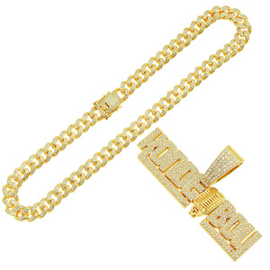 สร้อยคอจี้รูปไมโครโฟนสไตล์ฮิปฮอปสุดเท่ห์ ดีไซน์เรียบง่ายสำหรับผู้ชาย ขายดี สร้อยคอแฟชั่น เครื่องประดับขายส่ง - Product Image 6