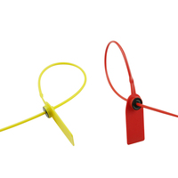 Sceau de sécurité en plastique robuste SK3004P, longueur réglable, à serrage progressif, pour le transport et l'emballage de marchandises