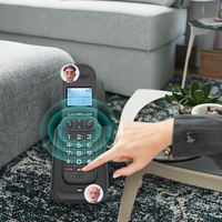 Téléphone sans fil DECT antique de la marque Jue Hong avec connecteur RJ11 pour ligne fixe