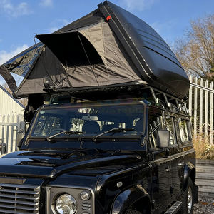 Grande tente de toit pliable à coque rigide, portable, avec sac de rangement pour voiture, en tissu Oxford imperméable, en aluminium, pour 2 à 4 personnes - Product Image 1