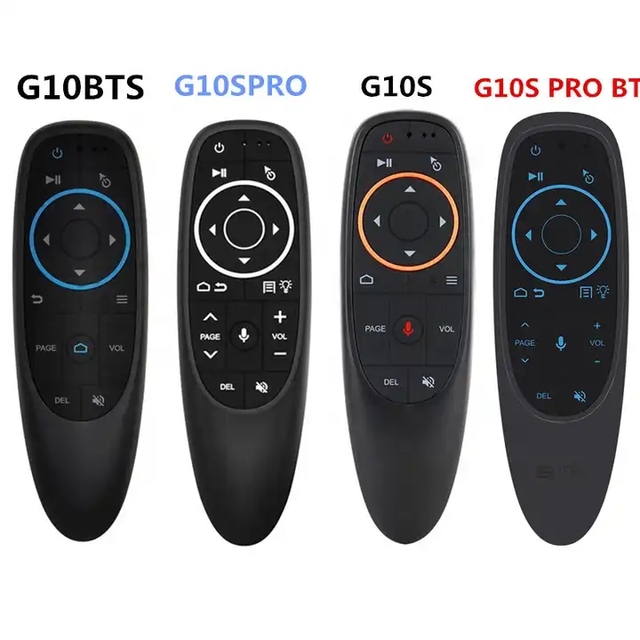 Air Mouse BT Voice Remote Control G10 G10s G10 Pro 2.4g With Gyroscope Ir Learning Use for Android Tv Box Tx3 Mini X96 Mini