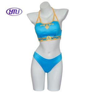 Tenue larmes le royaume <span class=keywords><strong>princesse</strong></span> maillot de bain été femmes Bikini Sexy maillots de bain Costume légende de <span class=keywords><strong>Zelda</strong></span> Cosplay - Product Image 6