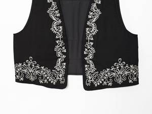 Gilet senza maniche stile europeo e americano con scollo a V stampato in stile TAOP e ZA 25 1296985 - Product Image 5