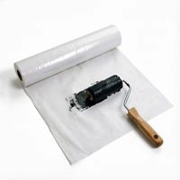 Malervlies en polyester auto-adhésif blanc aiguilleté haute densité pour sols en bois dur et carrelage
