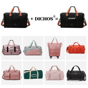 <span class=keywords><strong>Sac</strong></span> de sport Ginzeal Color Block Cylinder Weekend Duffle Bag, résistant à l'eau, grande capacité, <span class=keywords><strong>sac</strong></span> de sport, <span class=keywords><strong>sac</strong></span> bandoulière, <span class=keywords><strong>sac</strong></span> de yoga - Product Image 6