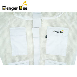 Service professionnel costume d'abeille apiculteur veste d'apiculture costume d'abeille en coton garder au frais pour l'apiculture costume maille - Product Image 5