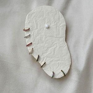 Nueva alta calidad delicada Plata de Ley 925 joyería de oro minimalista hermoso diseño mujeres pendientes de aro de moda - Product Image 4