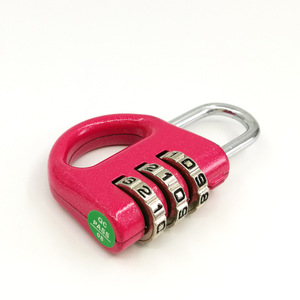 Teacup Shaped 3 Digit Zinc Alloy Combination Lock 57x35x11mm Keyless Mechanical For Doors <b>Lockers</b> Luggage - Product Image 1